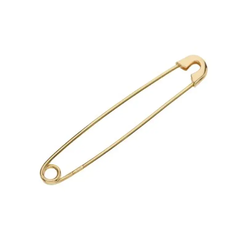 spilla da balia media in oro giallo a 18 carati