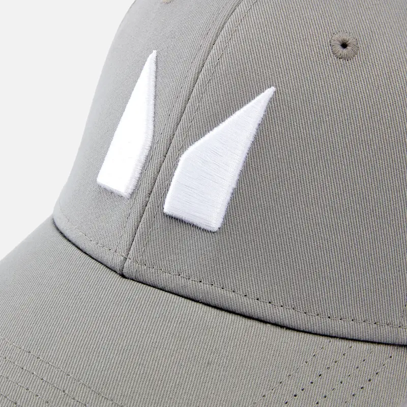 Cappellino da baseball MP - Grigio tempesta miniatura 2