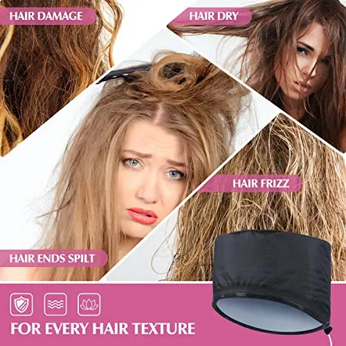 Cappellino per Capelli Elettrico, Trattamento per Capelli Caldi SPTHTHHPY, 2 temperature regolabili SPA Multifunzionale miniatura 3