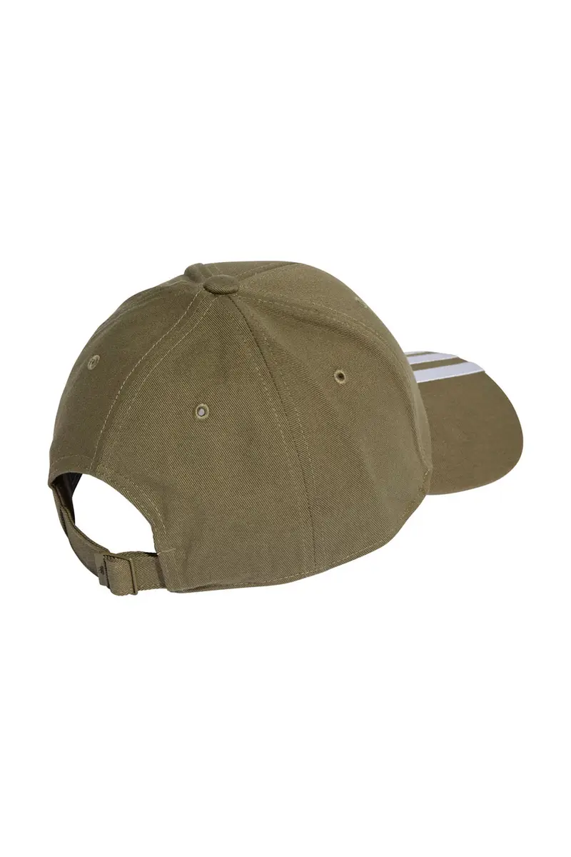 Cappellino Verde con Frontino Curvo Adidas Baseball 3S Cap miniatura 2