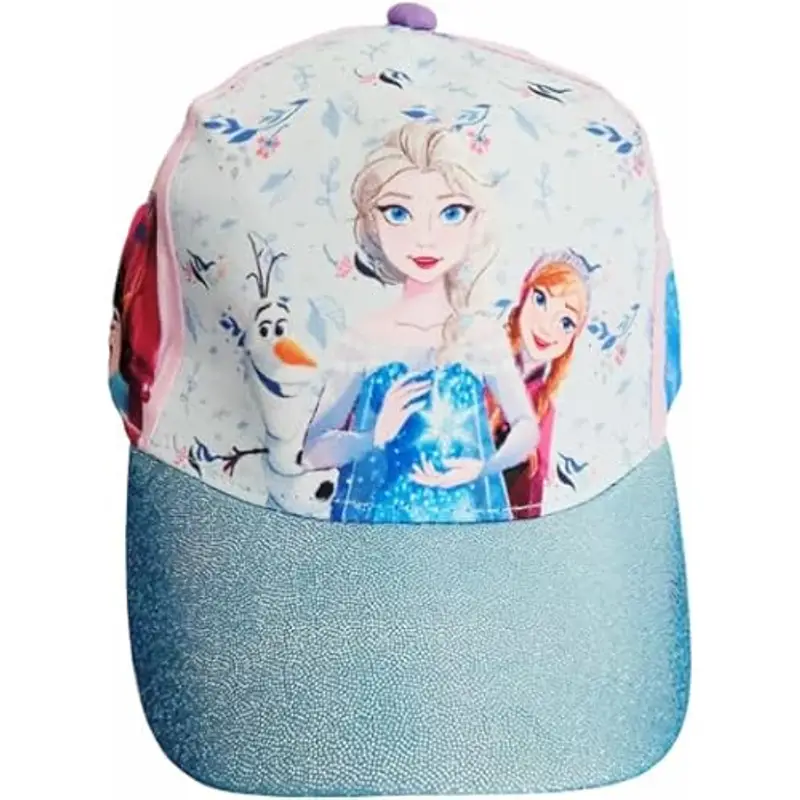 Cappello con Visiera da Ragazzo/Bambino Berretto da Baseball Regolabile per Frozen