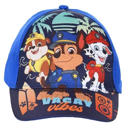 Cappello con Visiera Paw Patrol Berretto Blu Estivo per Bambini Regolabile Protezione dai Raggi UV miniatura 2