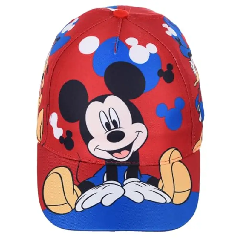 Cappello con Visiera Topolino Disney Berretto Estivo per Bambini Regolabile Protezione dai Raggi UV miniatura 2
