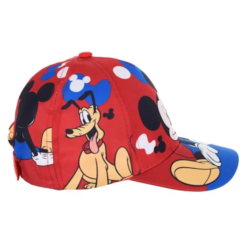 Cappello con Visiera Topolino Disney Berretto Estivo per Bambini Regolabile Protezione dai Raggi UV miniatura 3