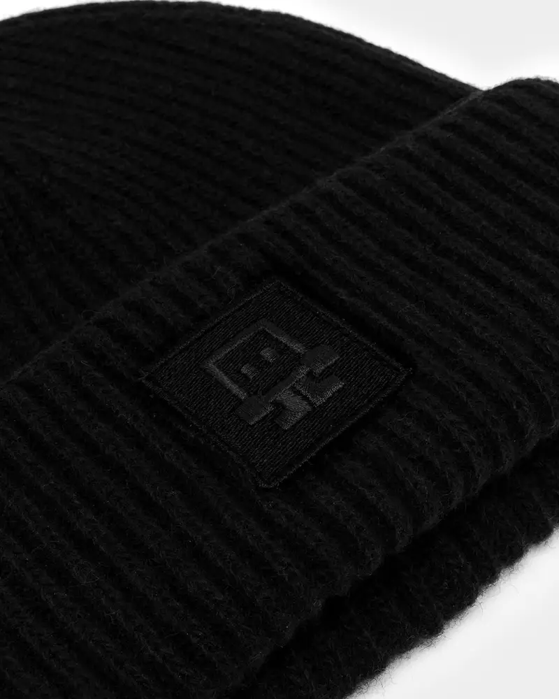 Cappello Coste Nero miniatura 2