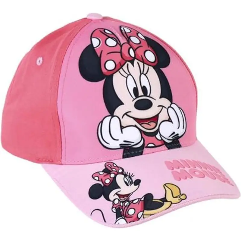Cappello per Bambini di Minnie - Lilla - Da 2 a 8 Anni - Con Cotone e Poliestere - Berretto per Bambini con Strappo sul Retro Regolabile - Prodotto Originale Ideato in Spagna miniatura 3