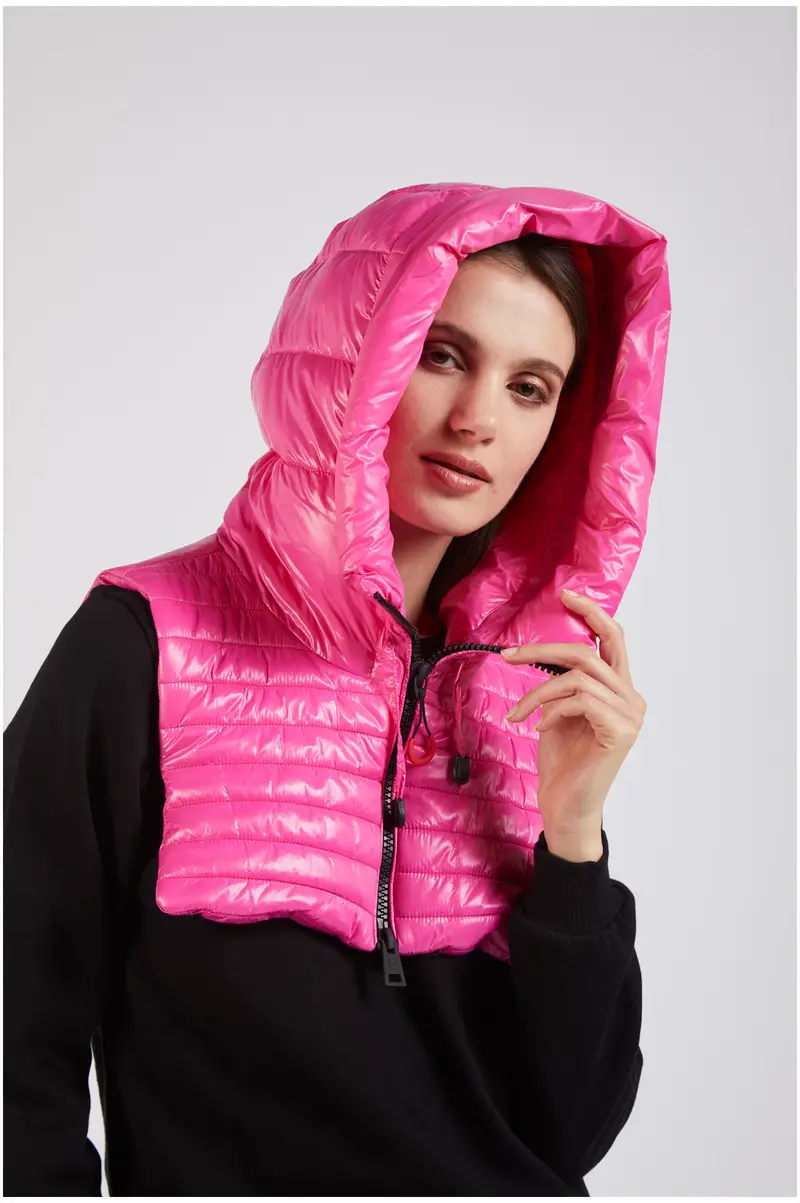 cappuccio imbottito bubble gum