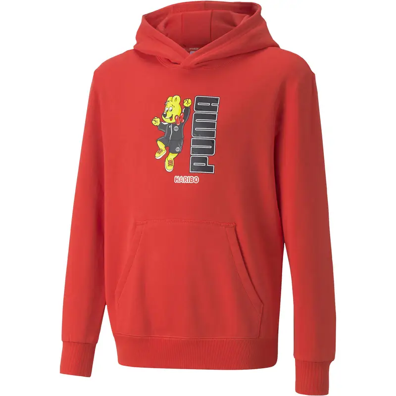 Cappuccio Puma Hoodie. Rosso. Bambini |  Puma
