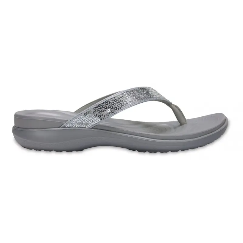 Capri v sequin flip w