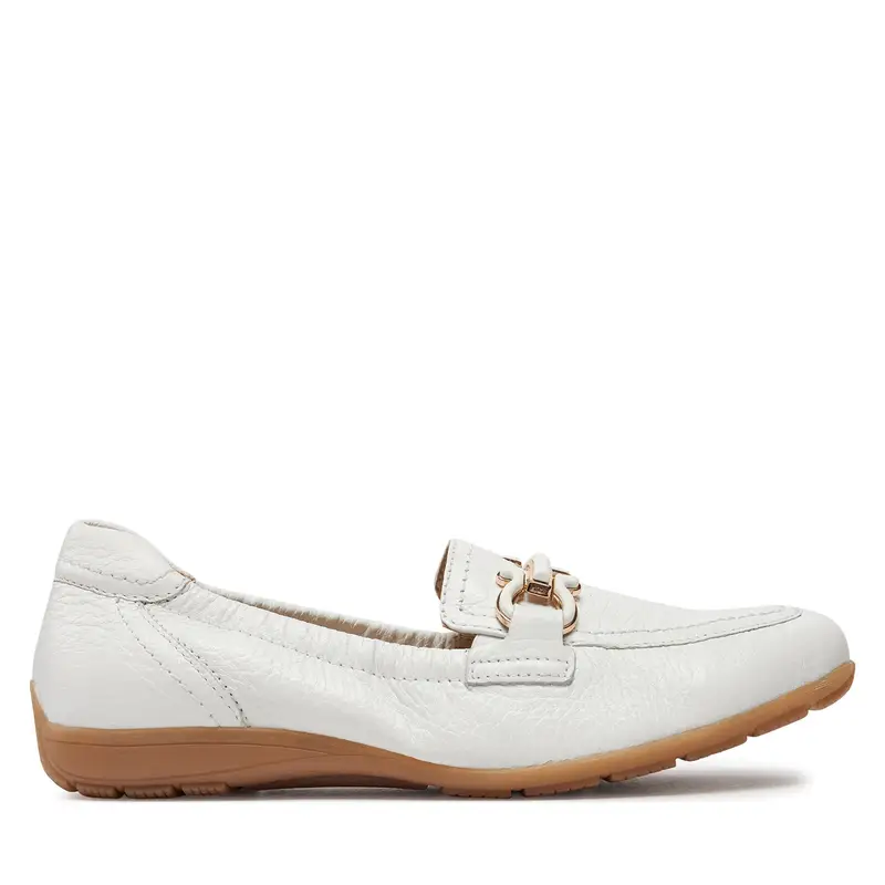 Chunky loafers Caprice 9-24654-42 Bianco