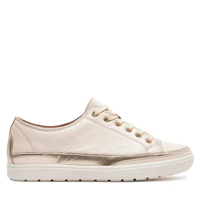 Sneakers Caprice 9-23654-Écru Écru