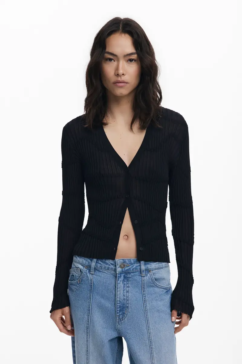 Desigual Cardigan Nero 2066172