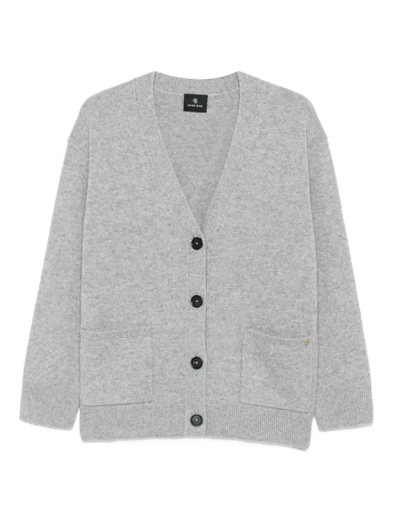 Anine Bing Cardigan Grigio 1144583