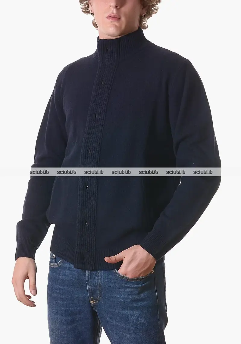 Barbour Cardigan Uomo Blu 2086369