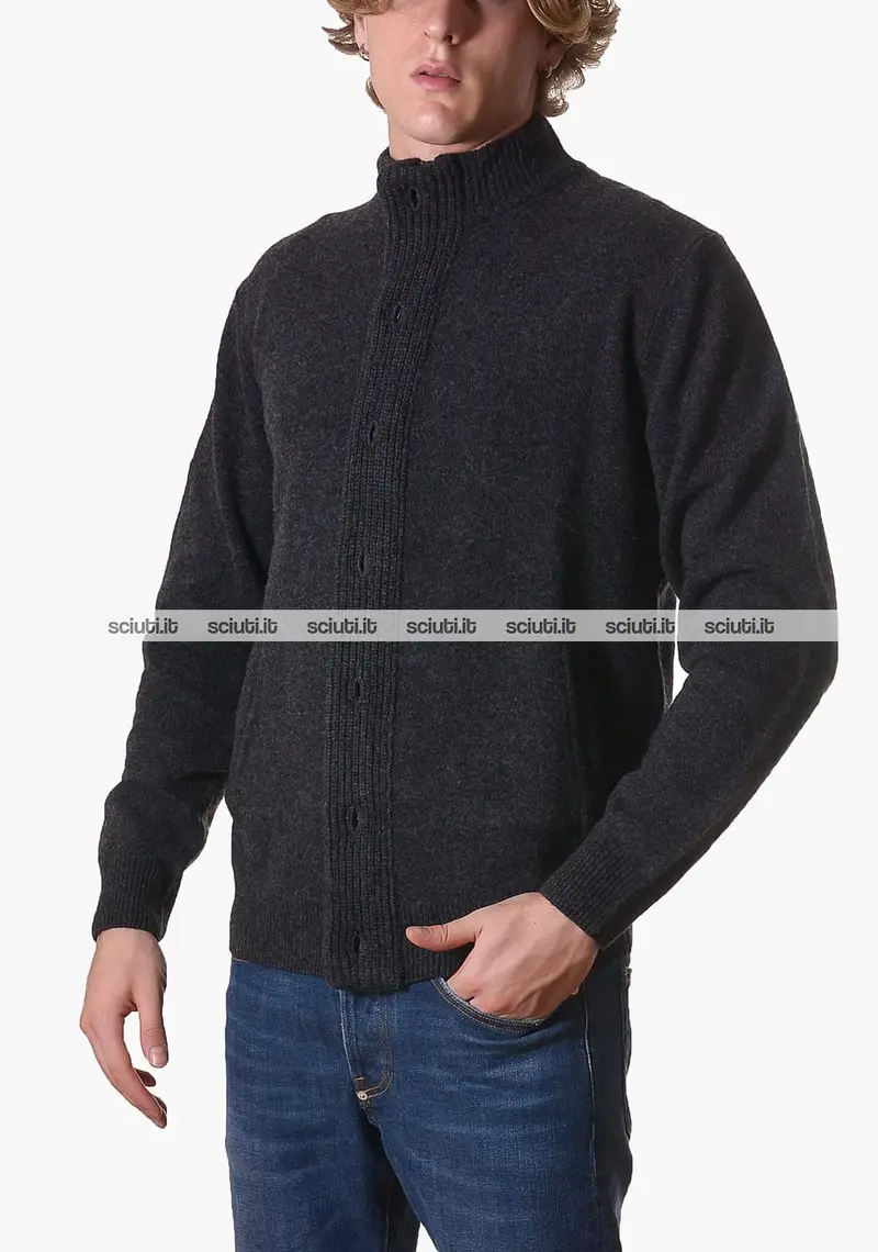 Barbour Cardigan Uomo Grigio 2086370