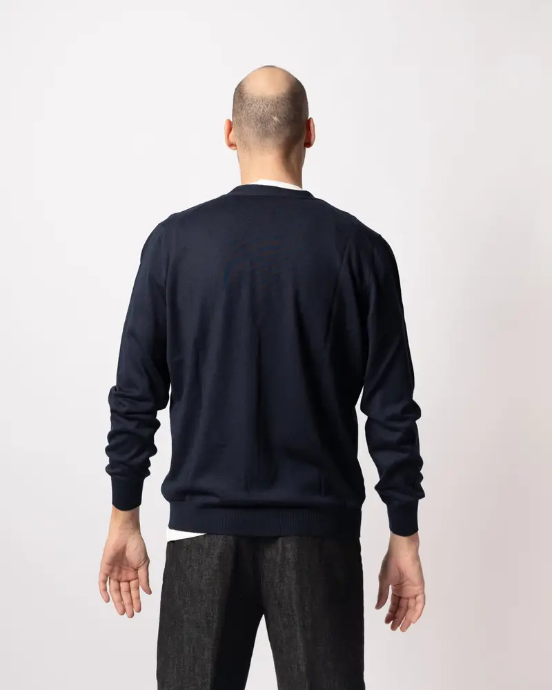 LA FILIERA Cardigan Blu 936694 miniatura 2