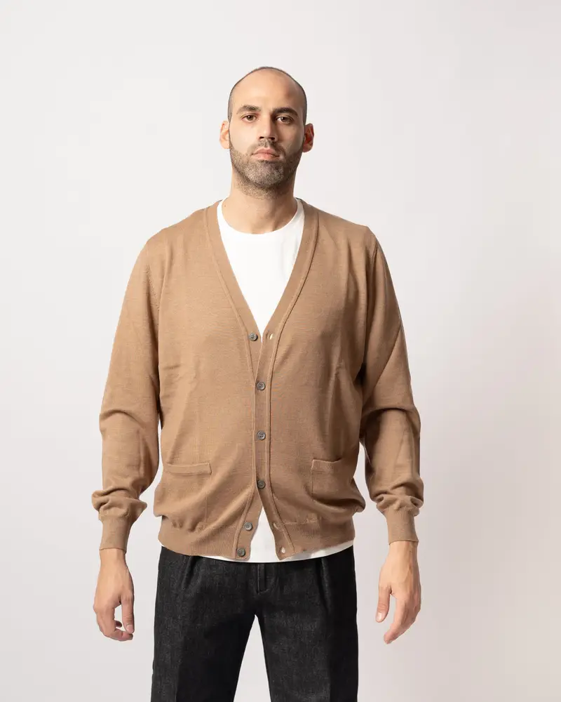 LA FILIERA Cardigan Beige 936698