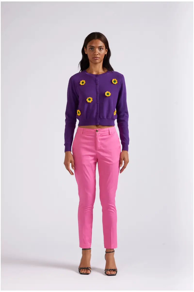 Cafè Noir Cardigan Viola 1413498