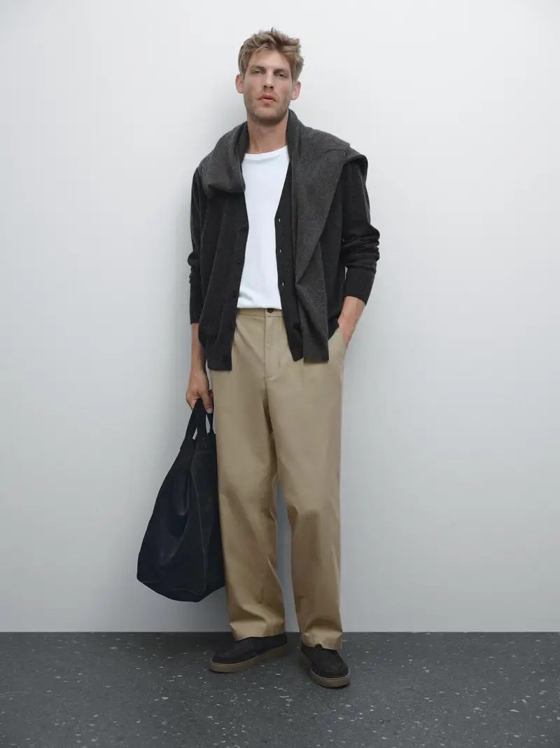 Massimo Dutti Cardigan Grigio 2010980