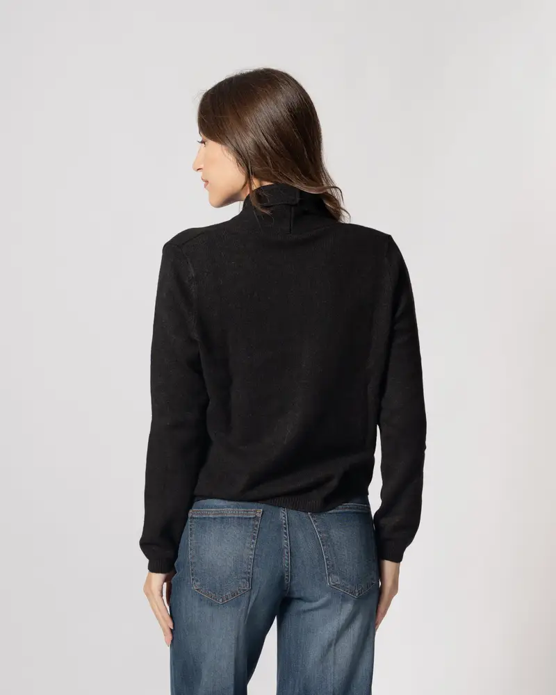 SUIJO Cardigan Nero 928951