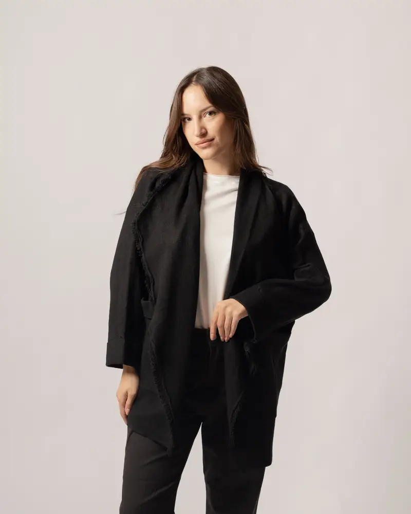 SUIJO Cardigan Nero 929119
