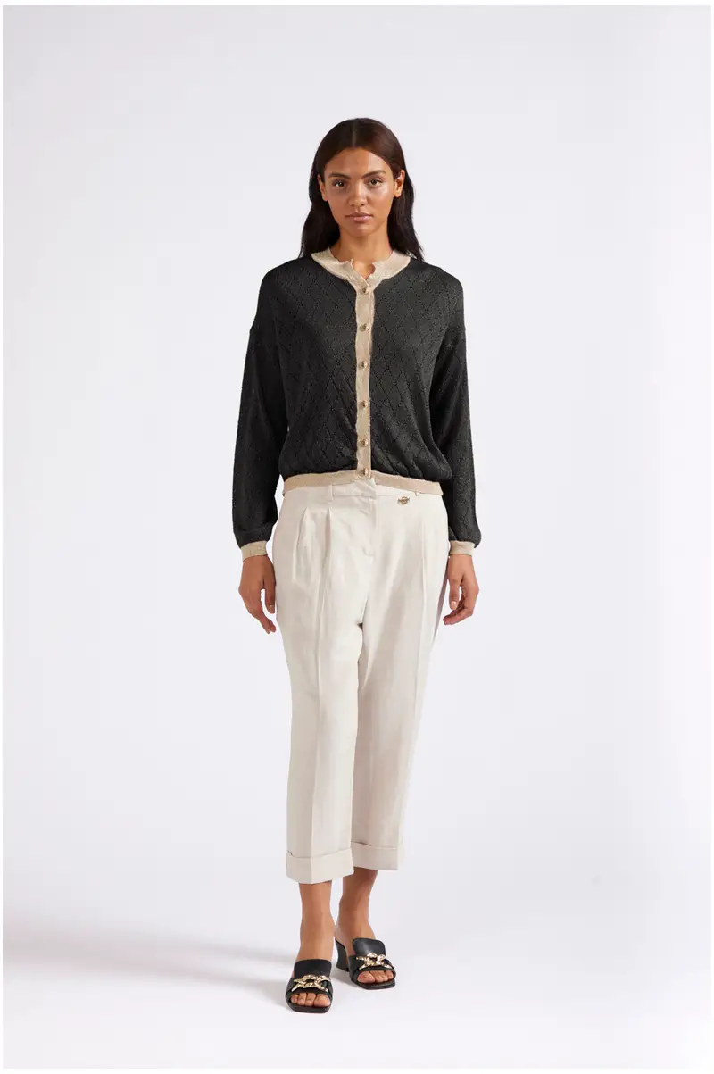 Cafè Noir Cardigan Nero 1413466