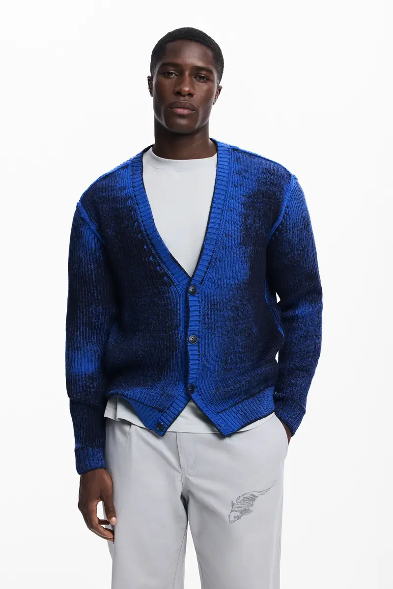 Desigual Cardigan Blu 2067251