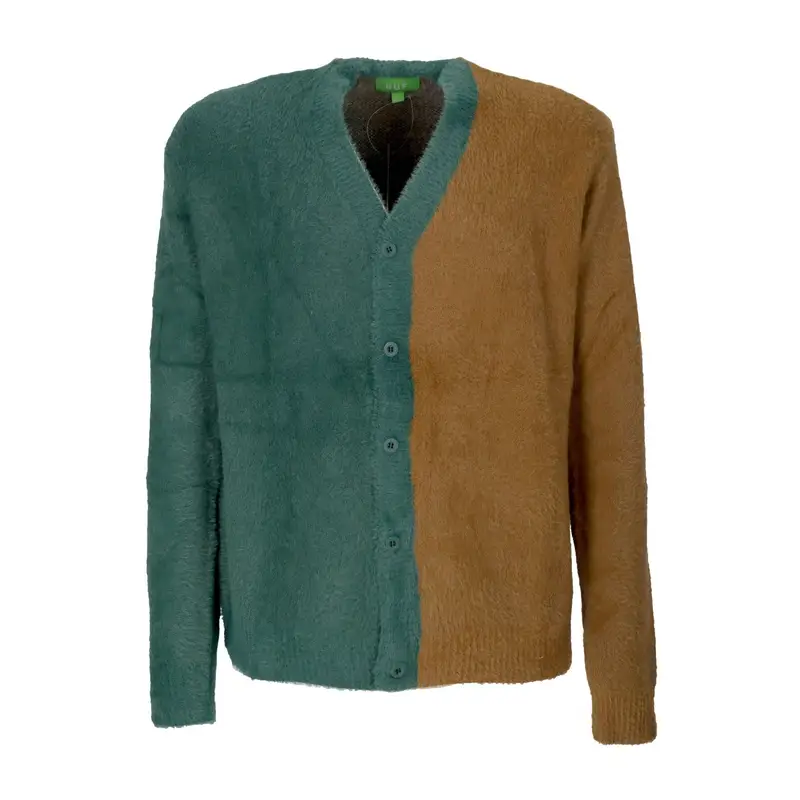 HUF Cardigan Uomo Marrone 1185774