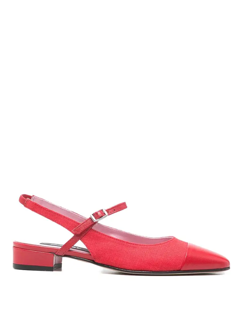Balletti Oceano Slingback Rosso