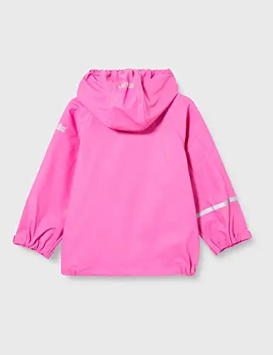 CareTec Rain jacket - PU w/o fleece, Giacca Impermeabile Bambine e ragazze, Rosa Real Pink (546), 80 miniatura 3