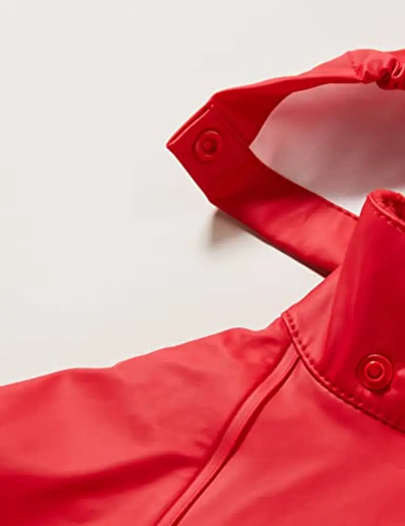CareTec Rain Jacket-PU w/o Fleece Giacca Impermeabile, Red (402), 98 Bambine e Ragazze miniatura 2