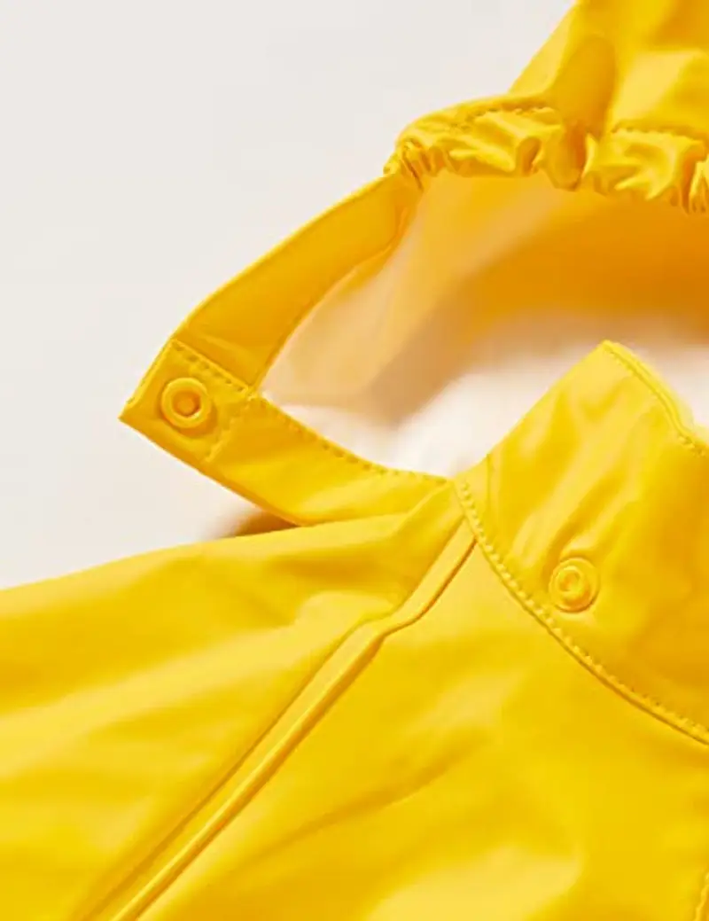 CareTec Rain Jacket-PU w/o Fleece Giacca Impermeabile, Yellow (324), 74 Unisex miniatura 2