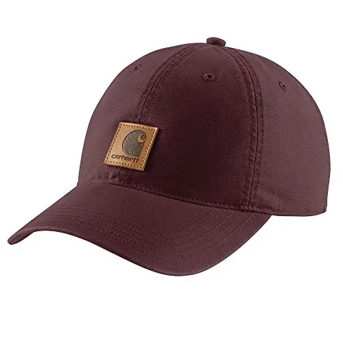 Carhartt Berretto da Baseball Odessa Donna, Rosso (Vinaccia Scuro), Taglia unica