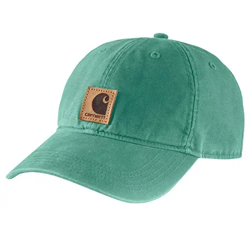 Carhartt Berretto da uomo, in tela, Verde bontanico, Taglia unica