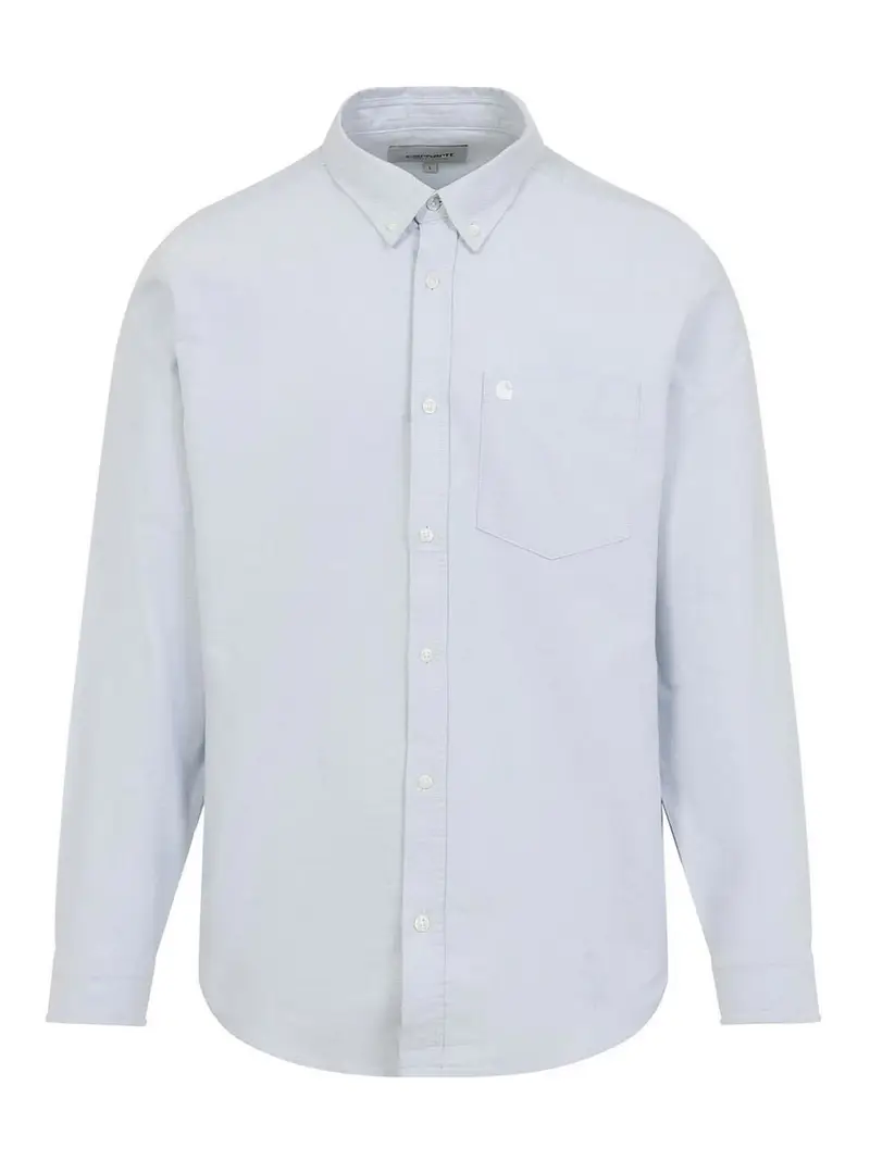 Camicia L-logo Blu