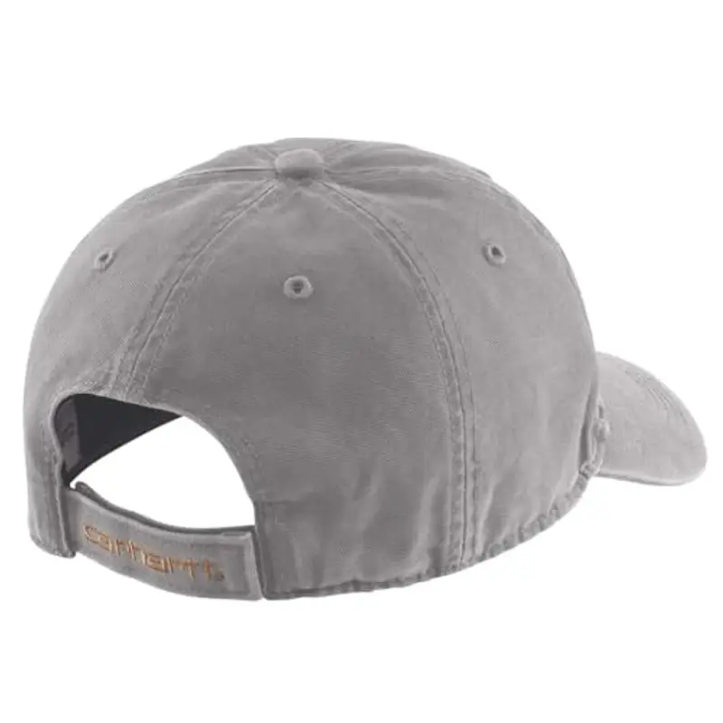 Carhartt Canvas cap, Cappellino da Baseball Unisex - Adulto, Asfalto, Taglia Unica miniatura 2