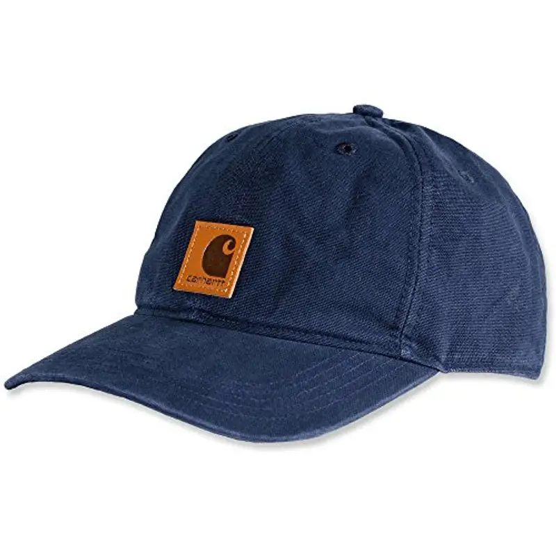 Carhartt Canvas Cap, Cappellino da baseball Unisex - Adulto, Blu (Navy), Taglia unica