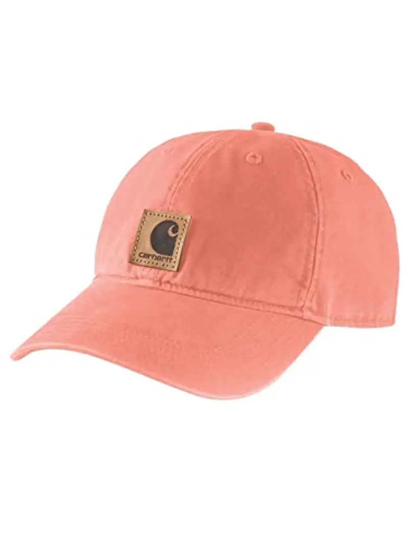 Carhartt Canvas Cap, Cappellino da baseball Unisex - Adulto, Rosa (Ibisco), Taglia unica