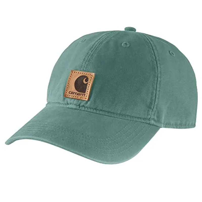 Carhartt Canvas Cap, Cappellino da baseball Unisex - Adulto, Verde (Ardesia), Taglia unica