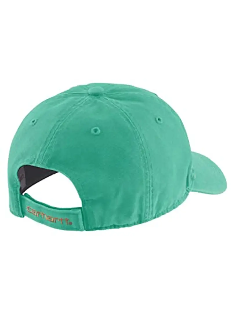 Carhartt Canvas cap, Cappellino da Baseball Unisex - Adulto, Verde (Sea Green), Taglia Unica miniatura 2