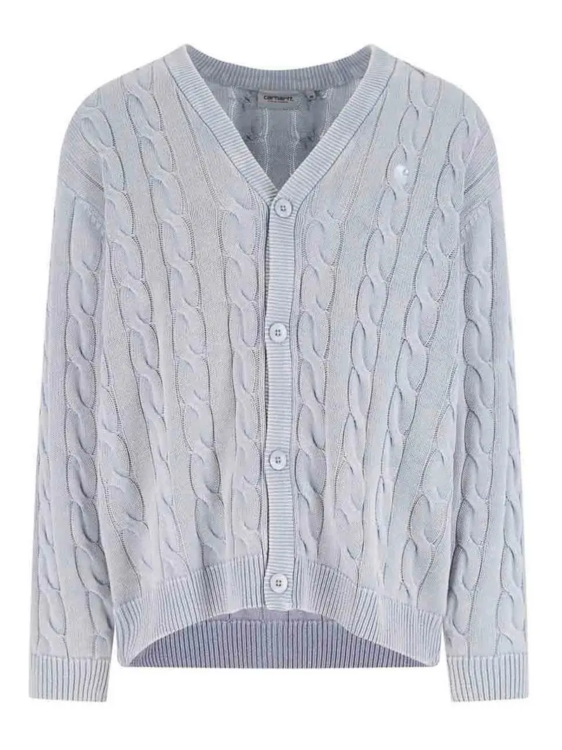 Carhartt Cardigan Blu 3998383