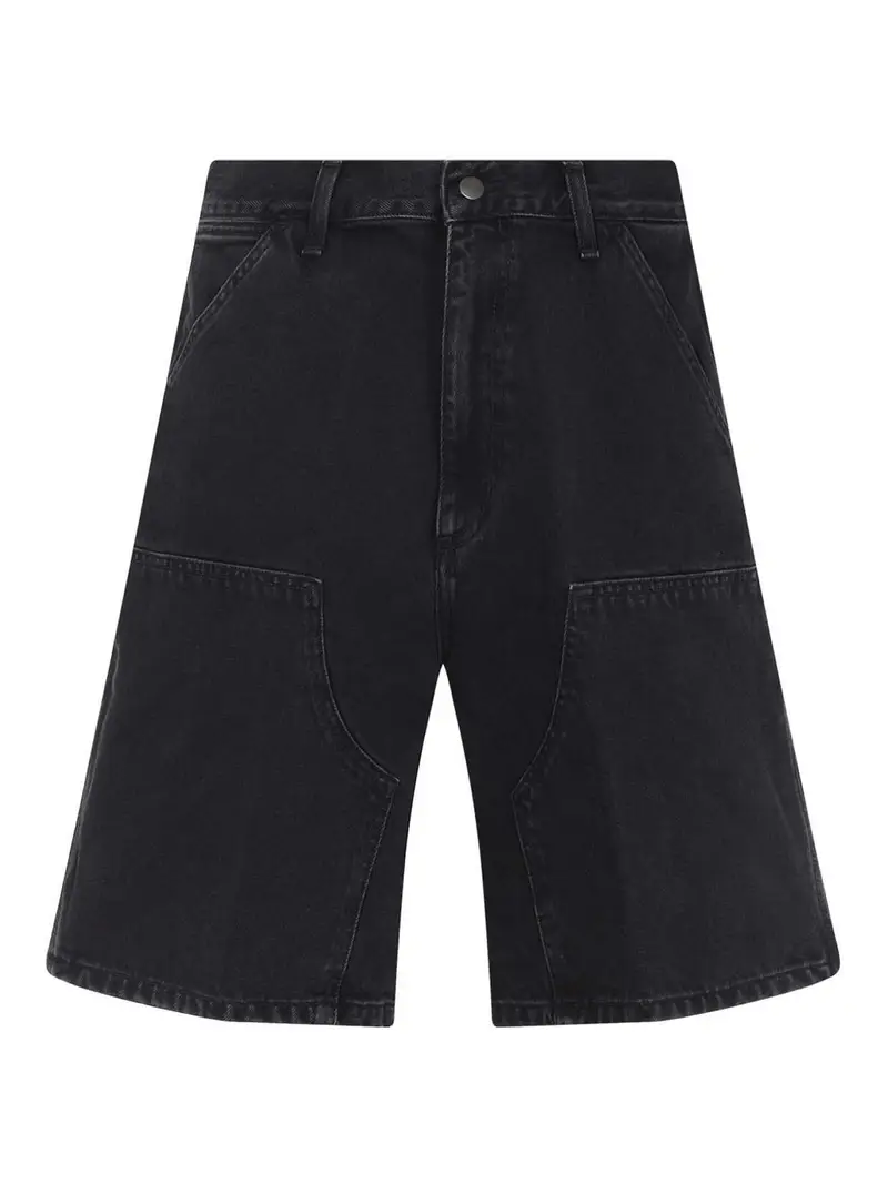 Double Knee Shorts Nero