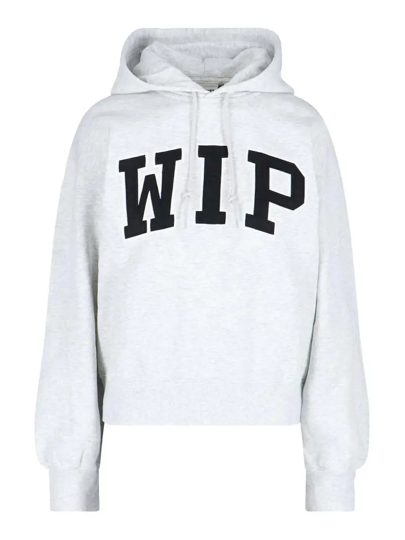 Felpa Cappuccio Grigio