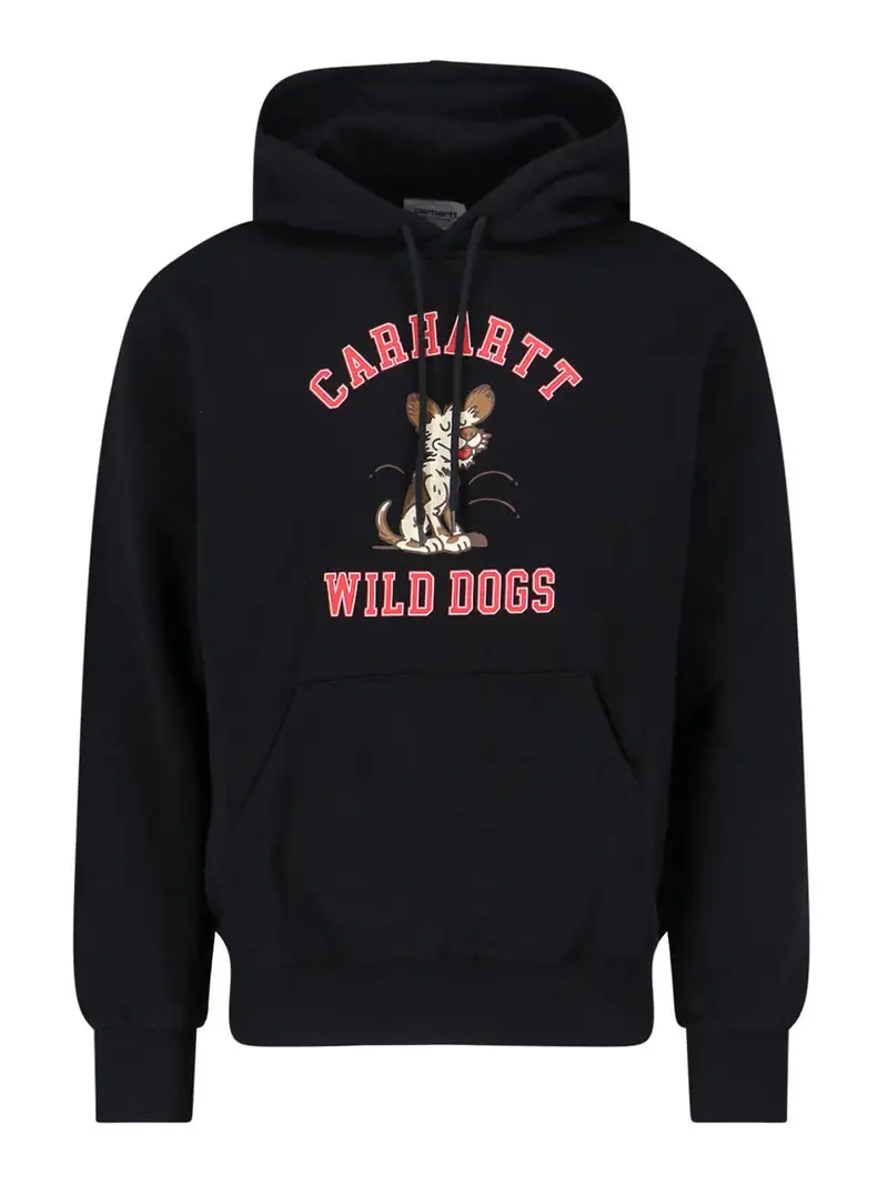 Felpa Cappuccio Nero