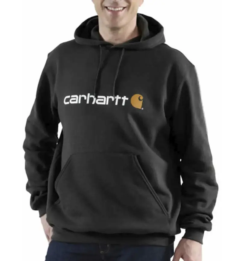 Felpa con cappuccio - uomo Black