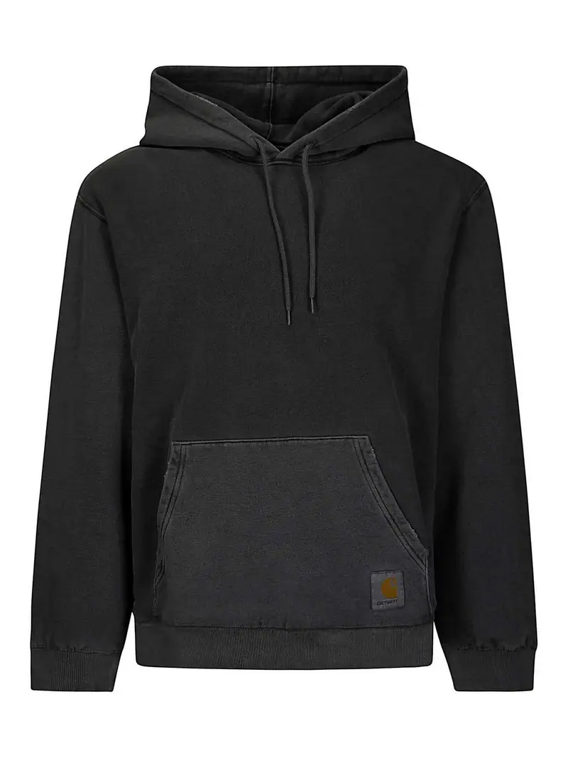 Felpa Torion con cappuccio Nero