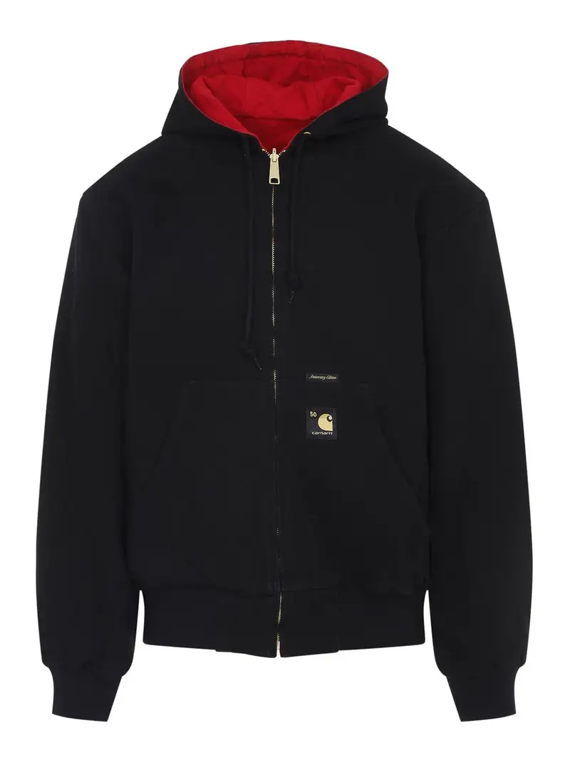 Giacca attiva in tela Og Rosso