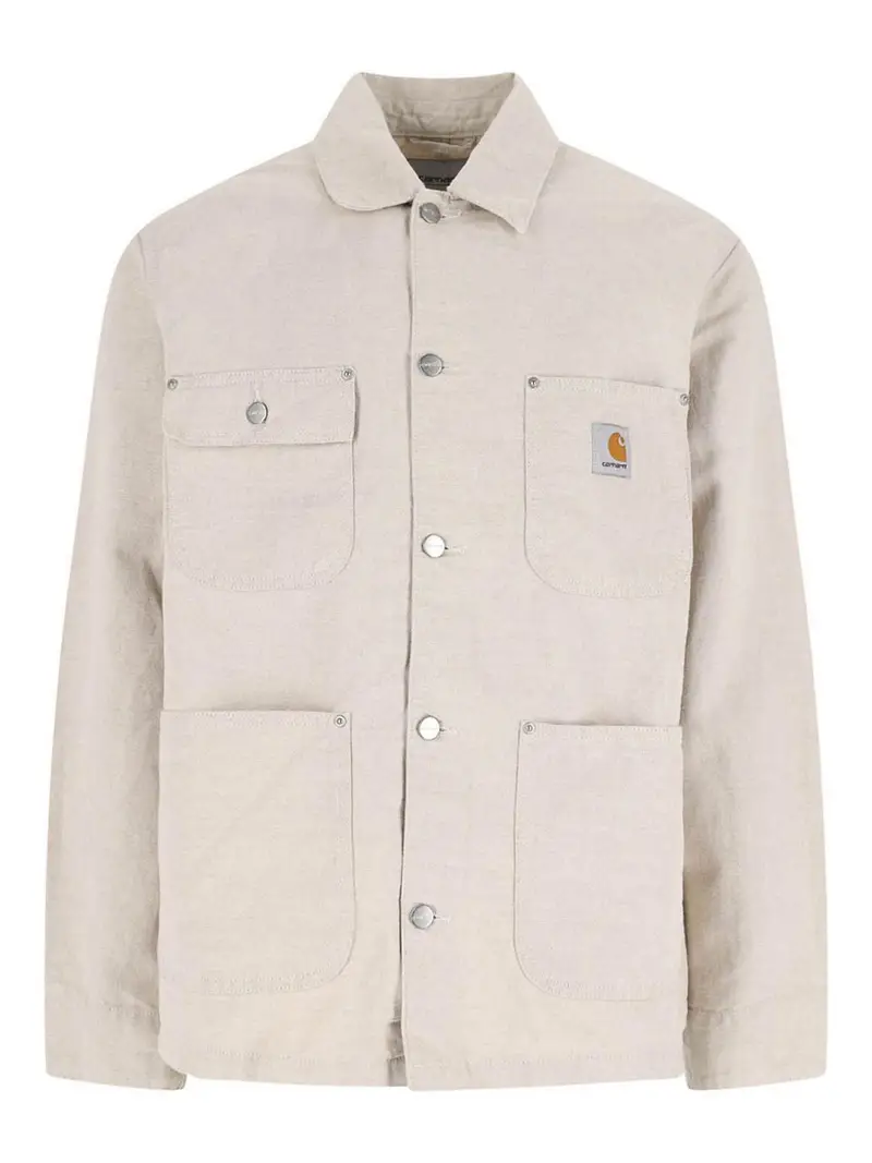 Giacca Camicia Beige