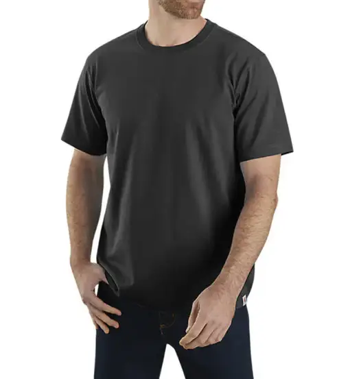 Heavyweight Non-Pocket M - T-shirt - uomo Black