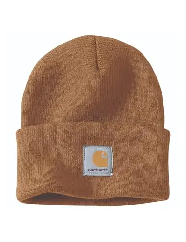 Carhartt Knit Cuffed Beanie, Cappello Unisex - Adulto, Marrone (Carhartt), Taglia unica miniatura 2